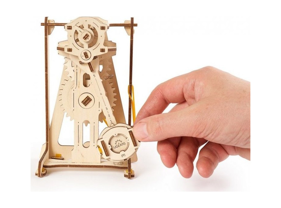 UGEARS 3D puzzle Kyvadlo (metronom) 92 dílků