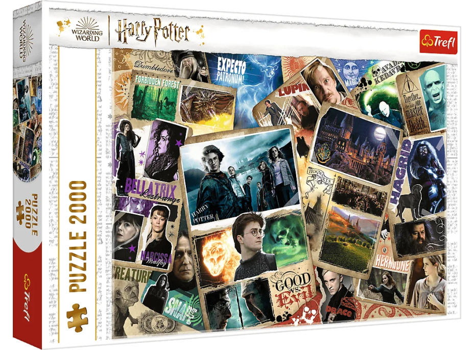 TREFL Puzzle Harry Potter: Postavy 2000 dílků