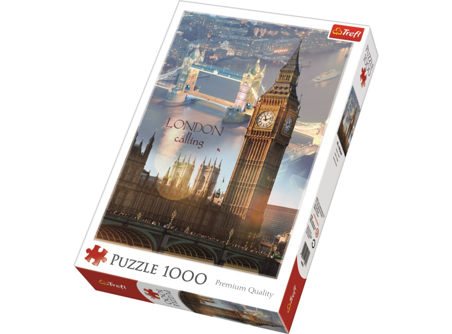 TREFL Puzzle Londýn za úsvitu 1000 dílků