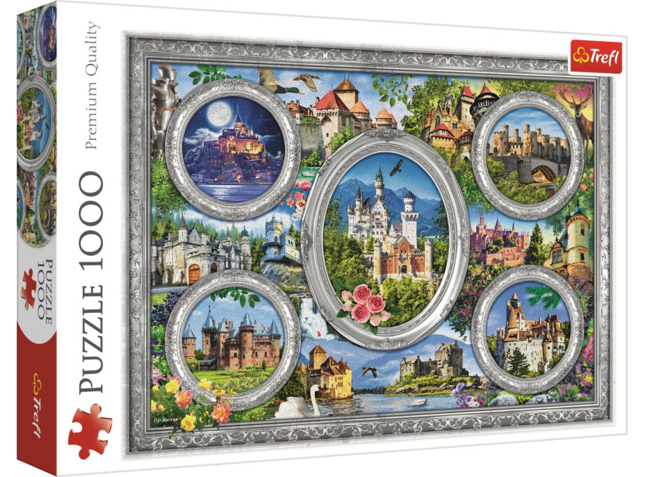 TREFL Puzzle Světové zámky 1000 dílků