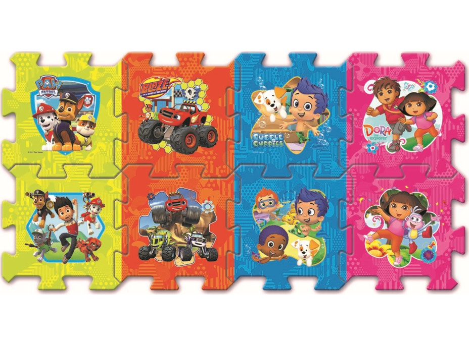 TREFL Pěnové puzzle Pohádky Nickelodeon s Tlapkovou patrolou