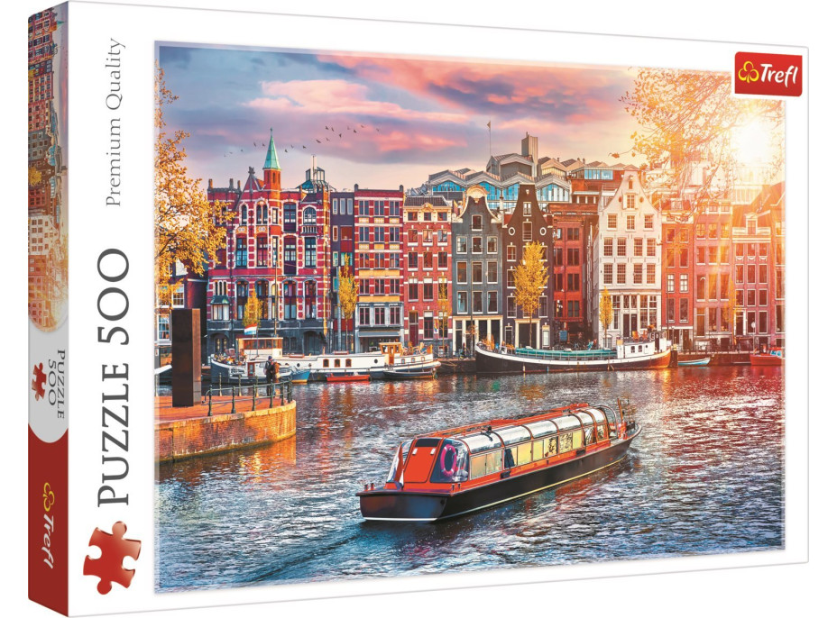 TREFL Puzzle Amsterdam, Nizozemsko 500 dílků