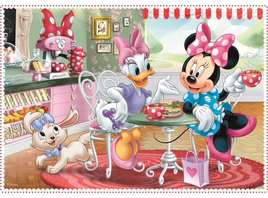 TREFL Puzzle Minnie s přáteli 4v1 (12,15,20,24 dílků)