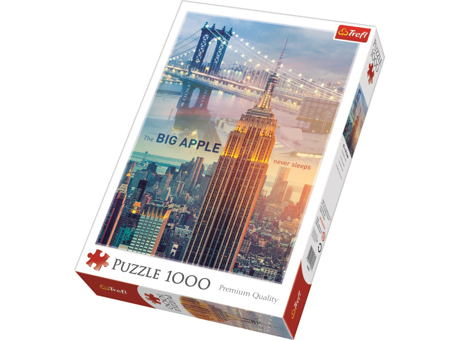 TREFL Puzzle New York za úsvitu 1000 dílků