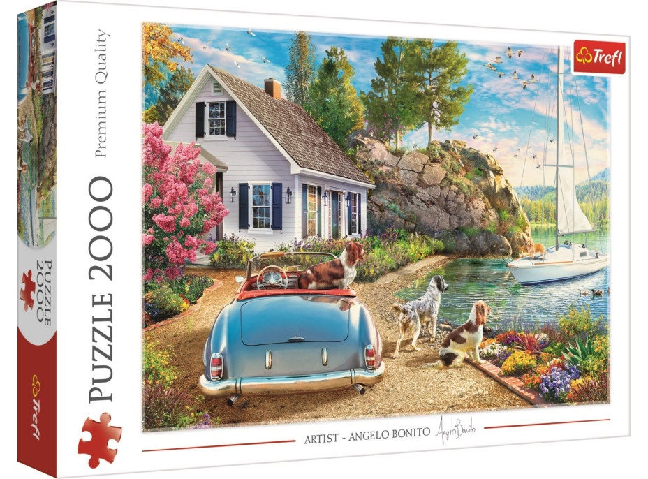 TREFL Puzzle Prázdninový ráj 2000 dílků