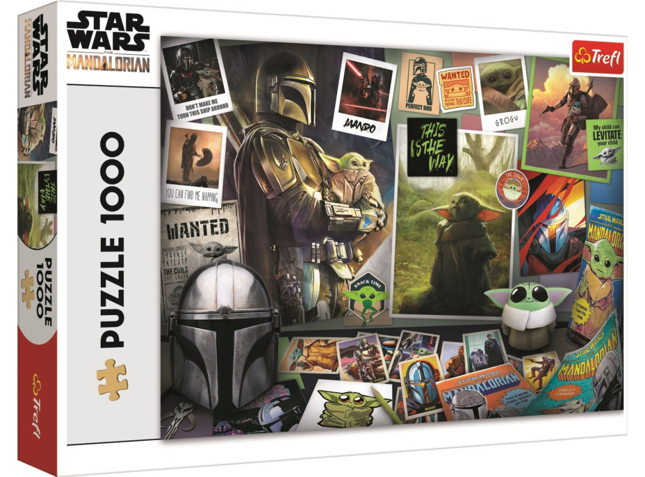 TREFL Puzzle The Mandalorian: Grogu 1000 dílků