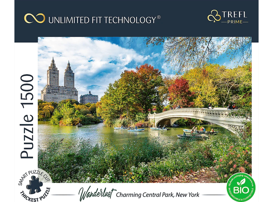 TREFL Puzzle UFT Wanderlust: Kouzelný Central Park, New York 1500 dílků