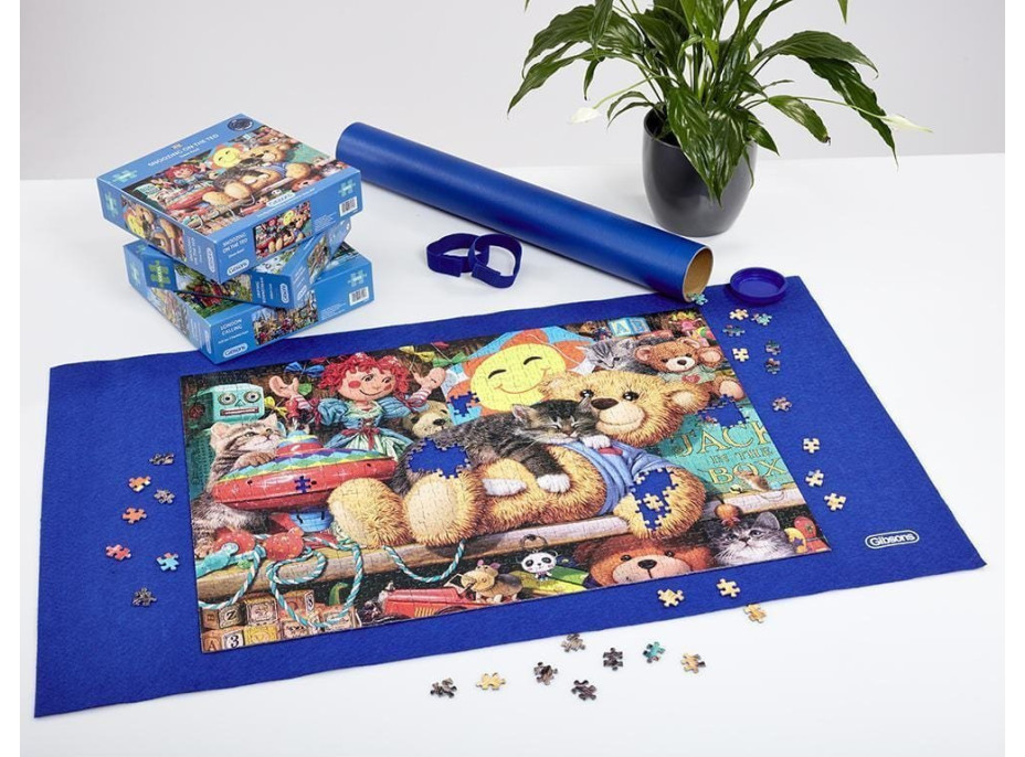 GIBSONS Puzzle Zdřímnutí na medvídkovi 1000 dílků