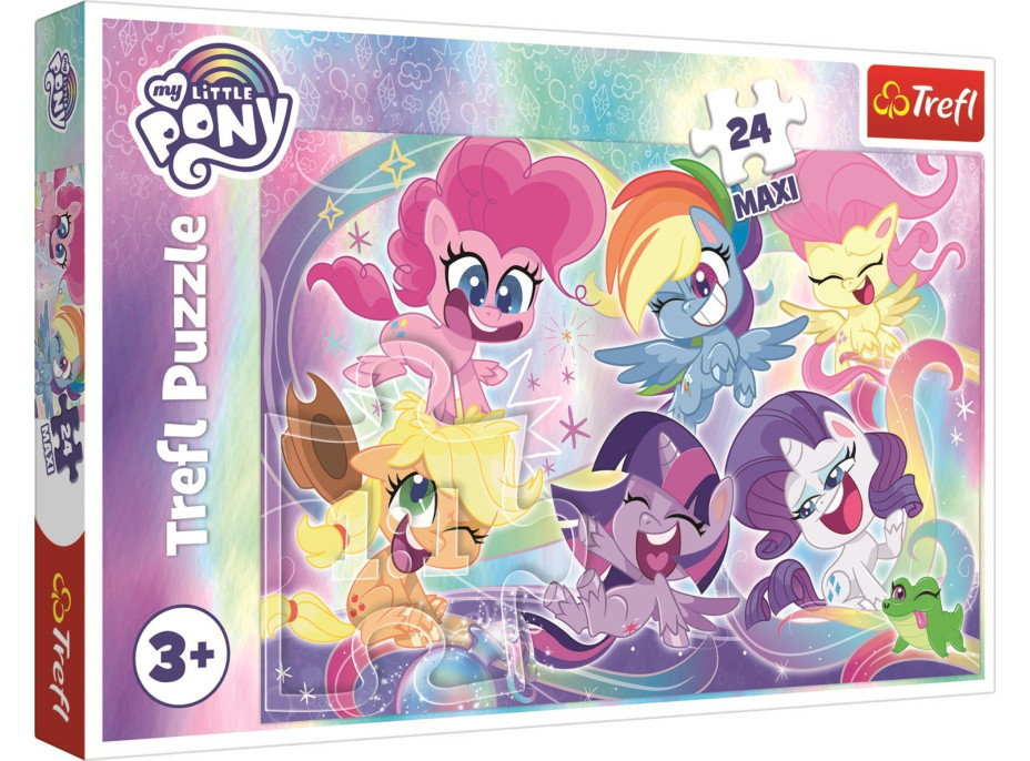 TREFL Puzzle My little Pony: Přátelství MAXI 24 dílků