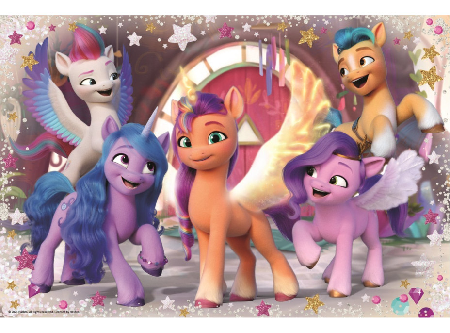 TREFL Puzzle My Little Pony: Radostní poníci MAXI 24 dílků