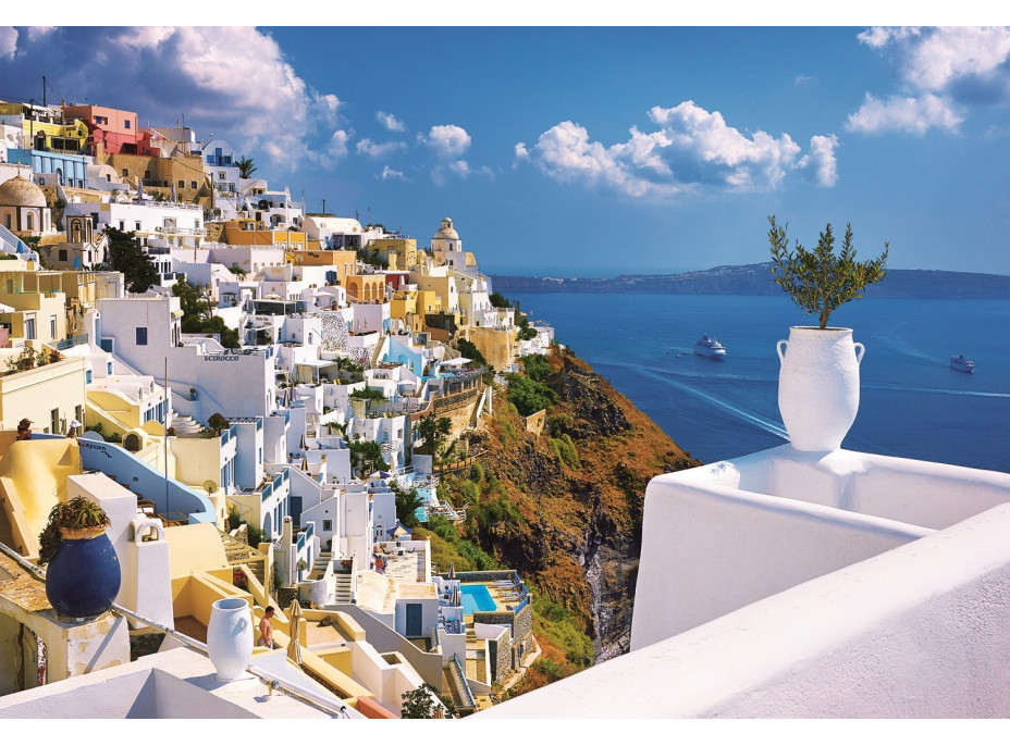 TREFL Puzzle Santorini, Řecko 1500 dílků