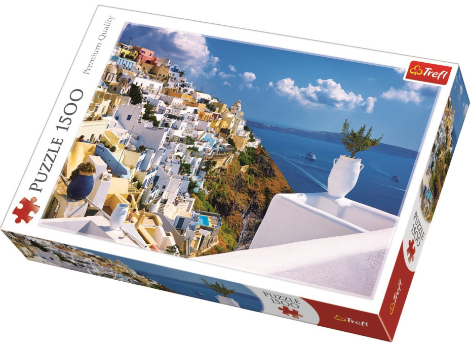 TREFL Puzzle Santorini, Řecko 1500 dílků