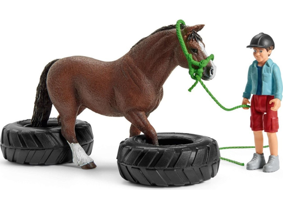 SCHLEICH Farm World® 42482 Závod v agility pro pony