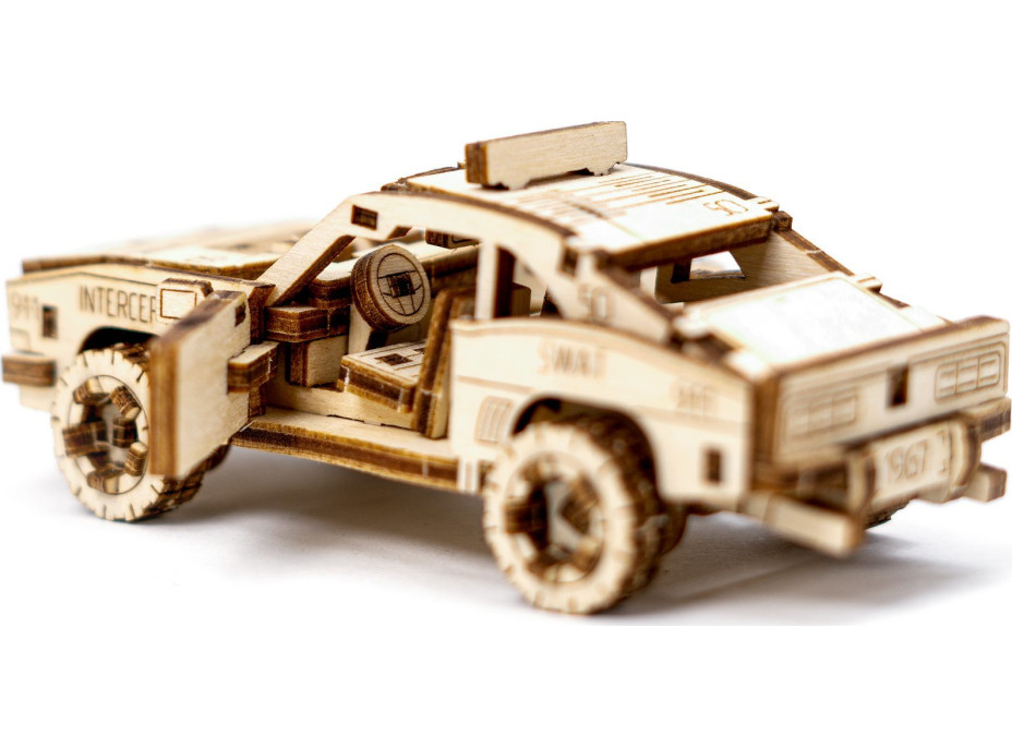 WOODEN CITY 3D puzzle Superfast Police Car