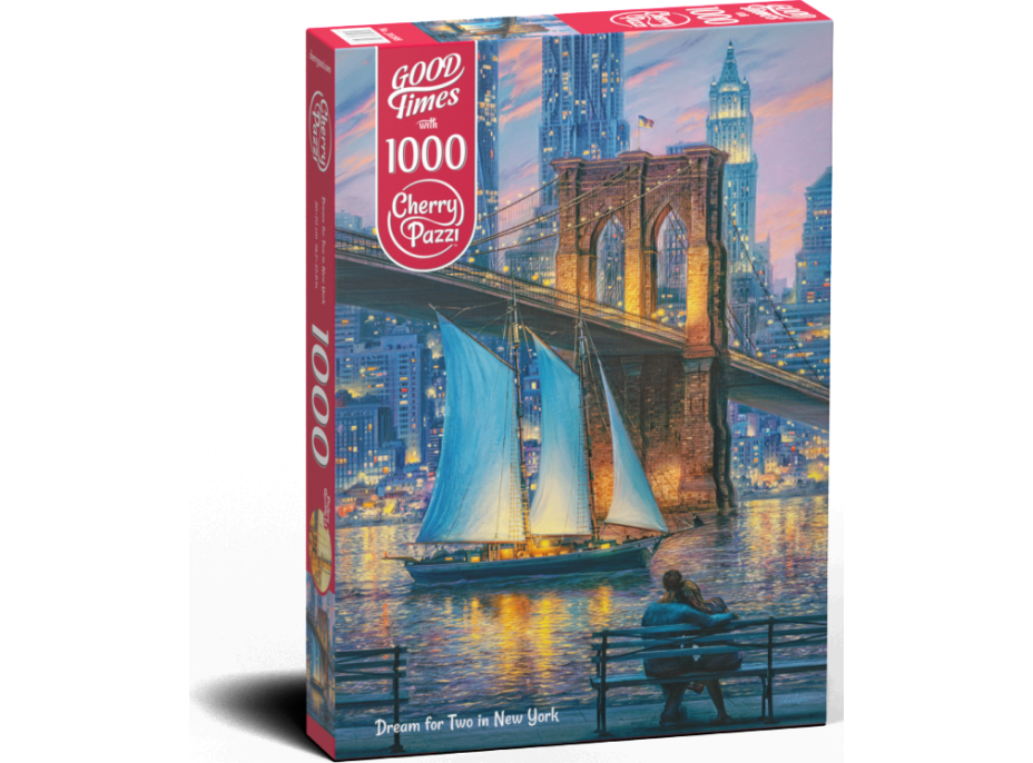 CHERRY PAZZI Puzzle Sen pro dva v New Yorku 1000 dílků