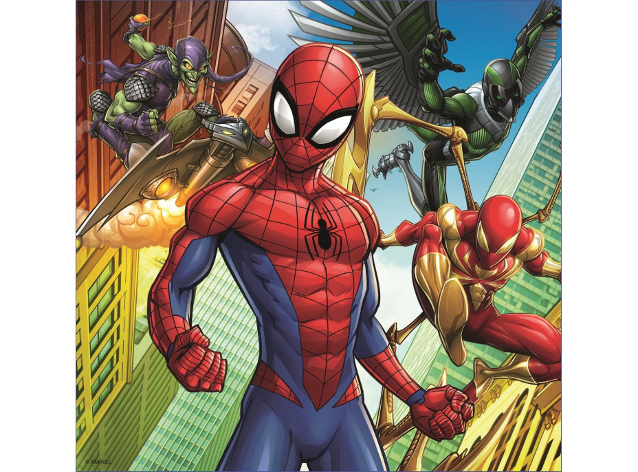 TREFL Puzzle Spiderman 3v1 (20,36,50 dílků)
