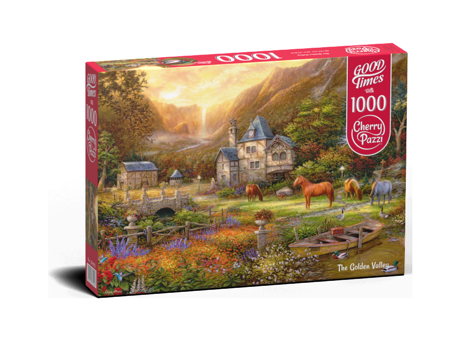 CHERRY PAZZI Puzzle Zlaté údolí 1000 dílků