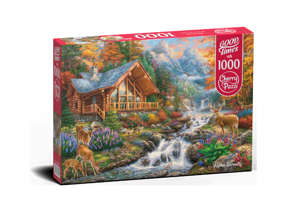 CHERRY PAZZI Puzzle Klid vysoko v horách 1000 dílků