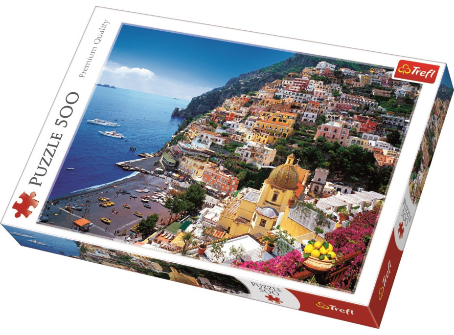 TREFL Puzzle Město Positano 500 dílků