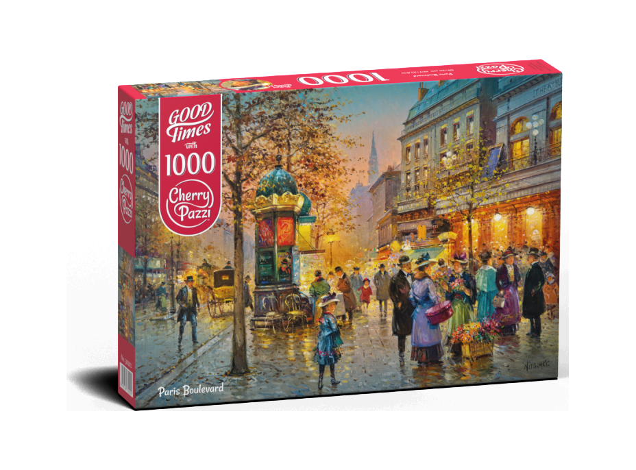 CHERRY PAZZI Puzzle Pařížský bulvár 1000 dílků