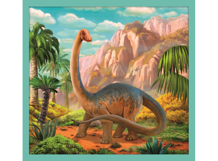 TREFL Puzzle Dinosauři MEGA PACK 10v1