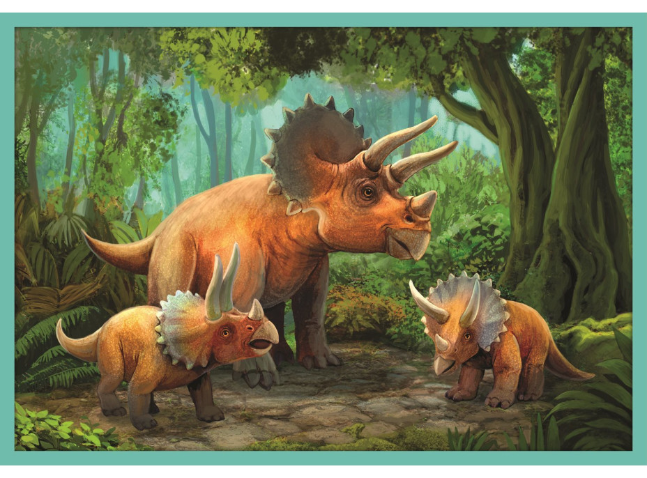 TREFL Puzzle Dinosauři MEGA PACK 10v1