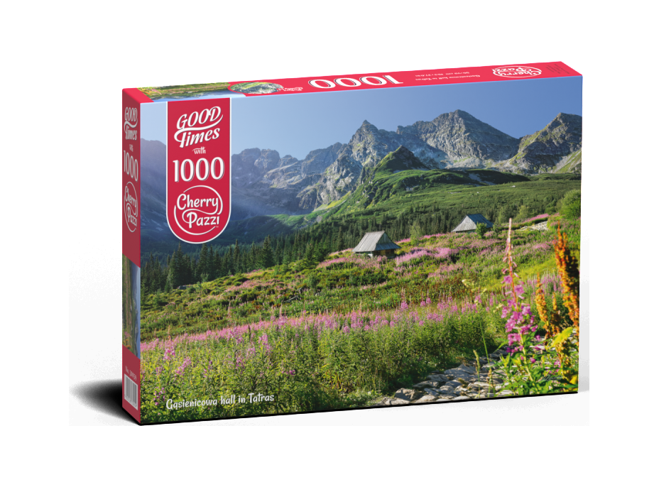 CHERRY PAZZI Puzzle Gąsienicowa dolina, Vysoké Tatry 1000 dílků