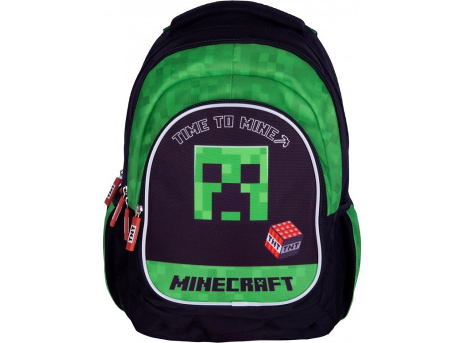 ASTRA Školní batoh Minecraft Time To Mine (malý)