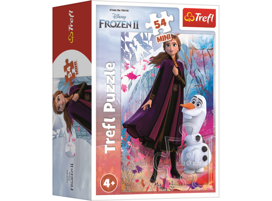 TREFL Displej Puzzle Ledové království 2, 54 dílků (40 ks)