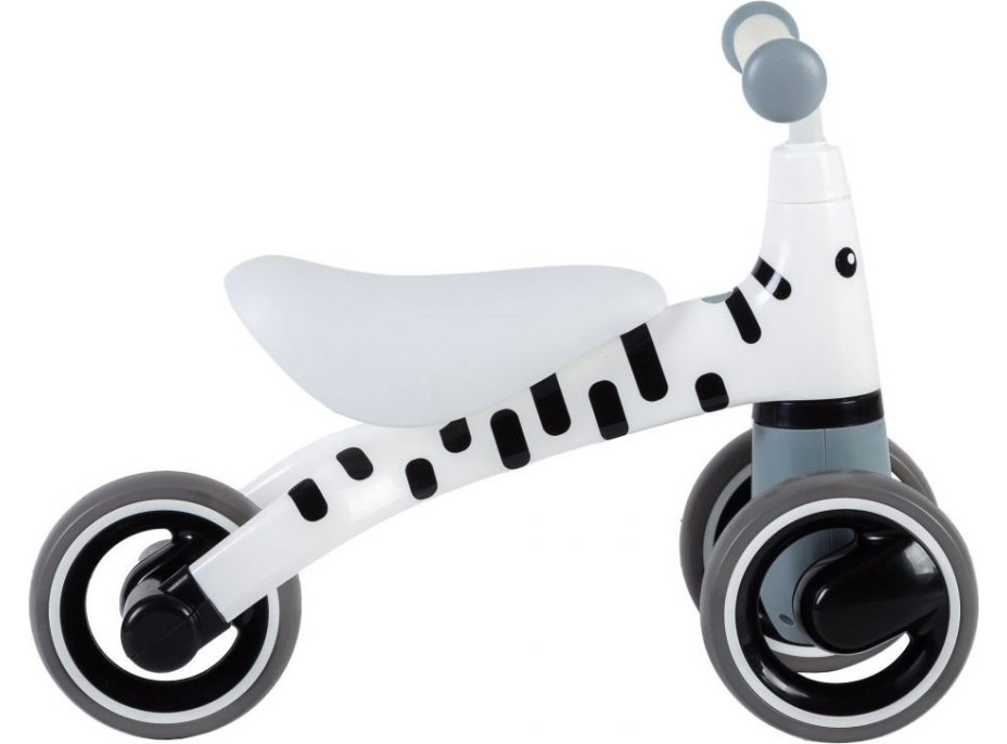 ECOTOYS Odrážedlo Zebra bílé