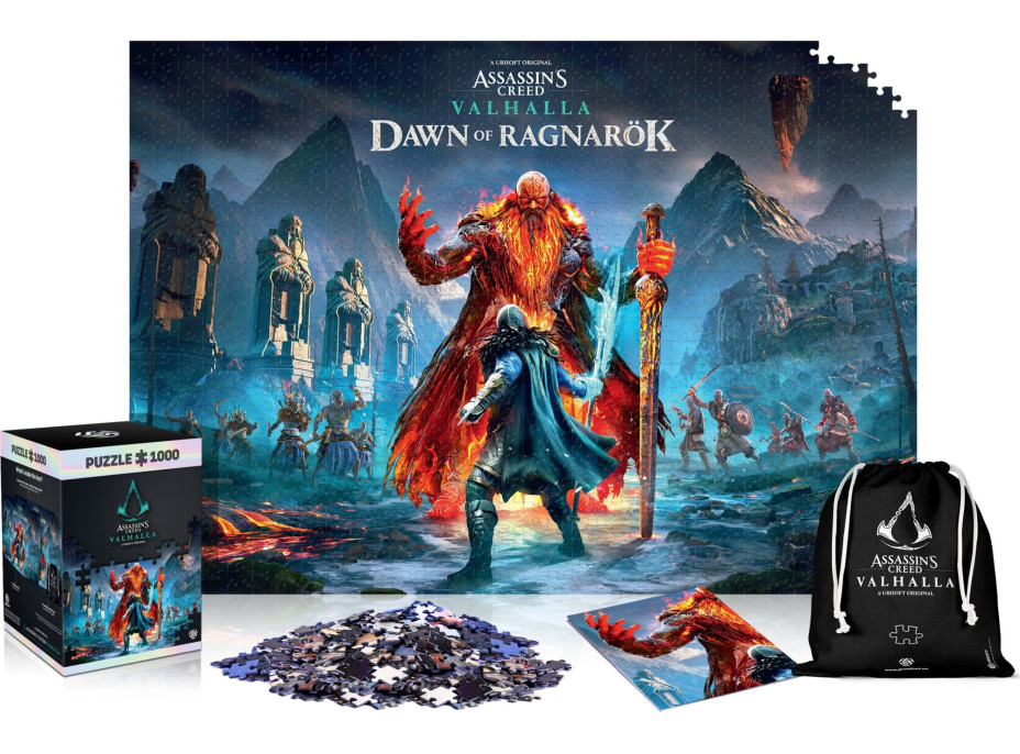 GOOD LOOT Puzzle Assassin's Creed Valhalla Dawn of Ragnarök 1000 dílků