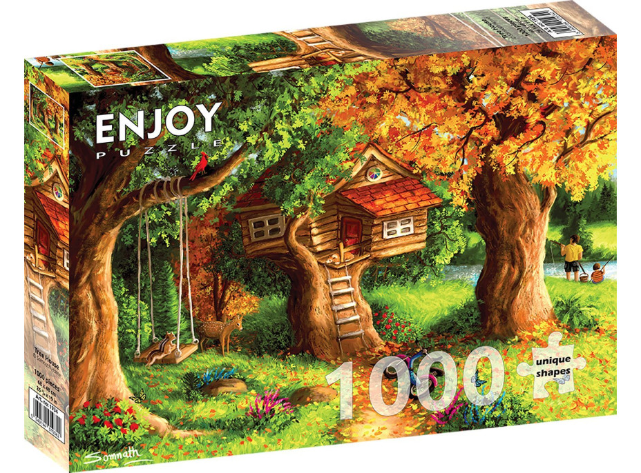 ENJOY Puzzle Domek na stromě 1000 dílků