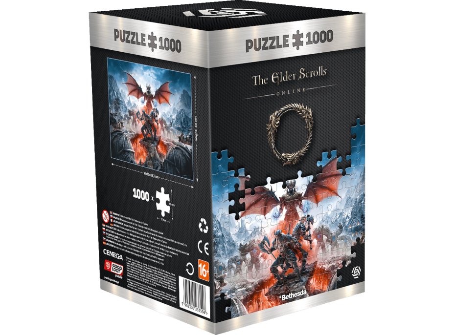 GOOD LOOT Puzzle The Elder Scrolls Online - Vista of Greymoor 1000 dílků