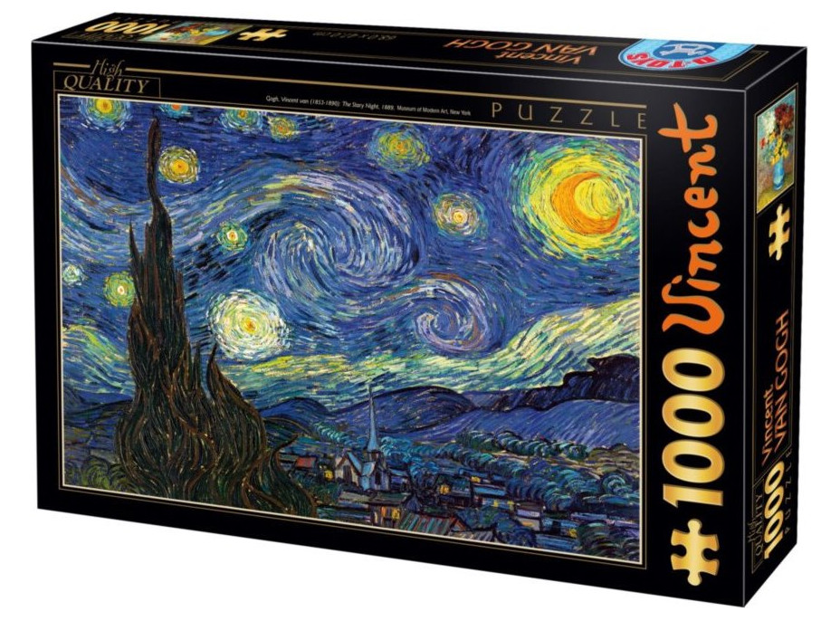 D-TOYS Puzzle Hvězdná noc 1000 dílků