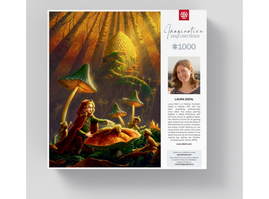 GOOD LOOT Puzzle Imagination: Laura Diehl - From Acorns 1000 dílků