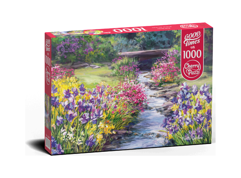 CHERRY PAZZI Puzzle Sváteční zahrada 1000 dílků