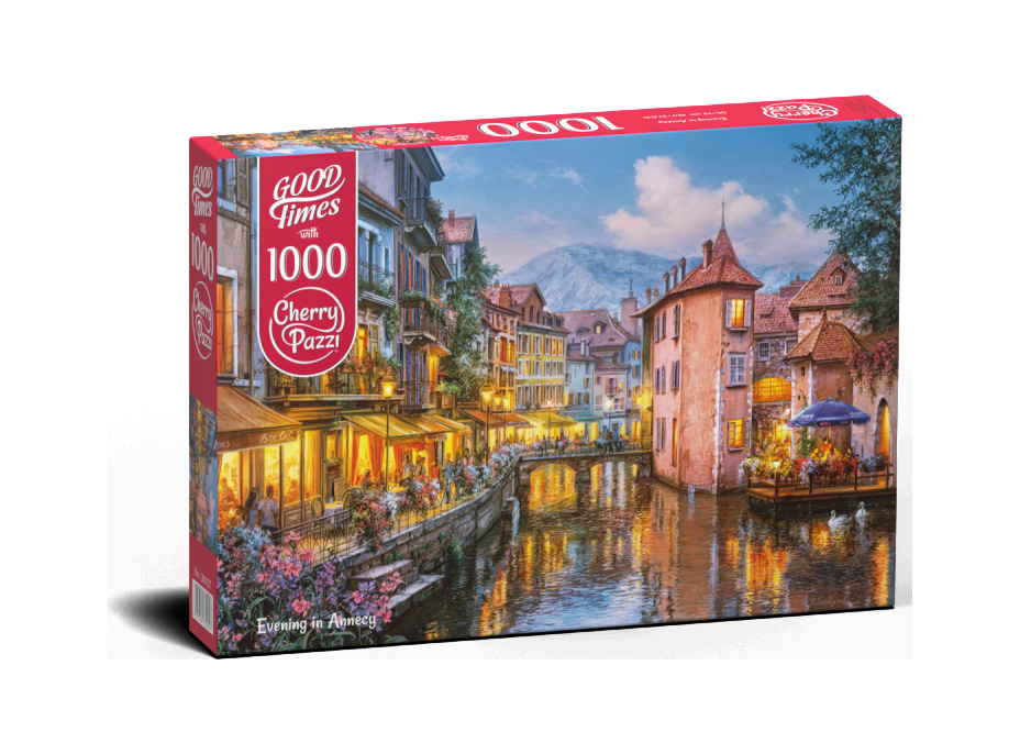 CHERRY PAZZI Puzzle Večer v Annecy 1000 dílků