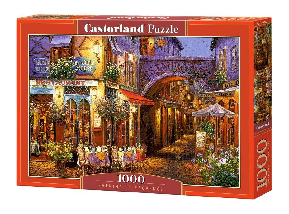 CASTORLAND Puzzle Večer v Provence 1000 dílků