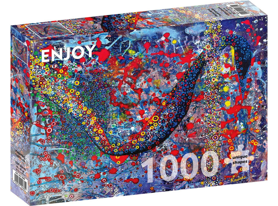 ENJOY Puzzle Volavka bílá 1000 dílků