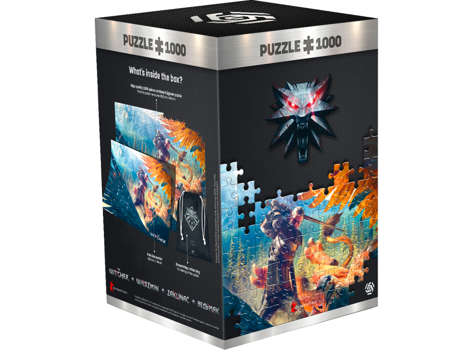 GOOD LOOT Puzzle Witcher - Griffin Fight 1000 dílků