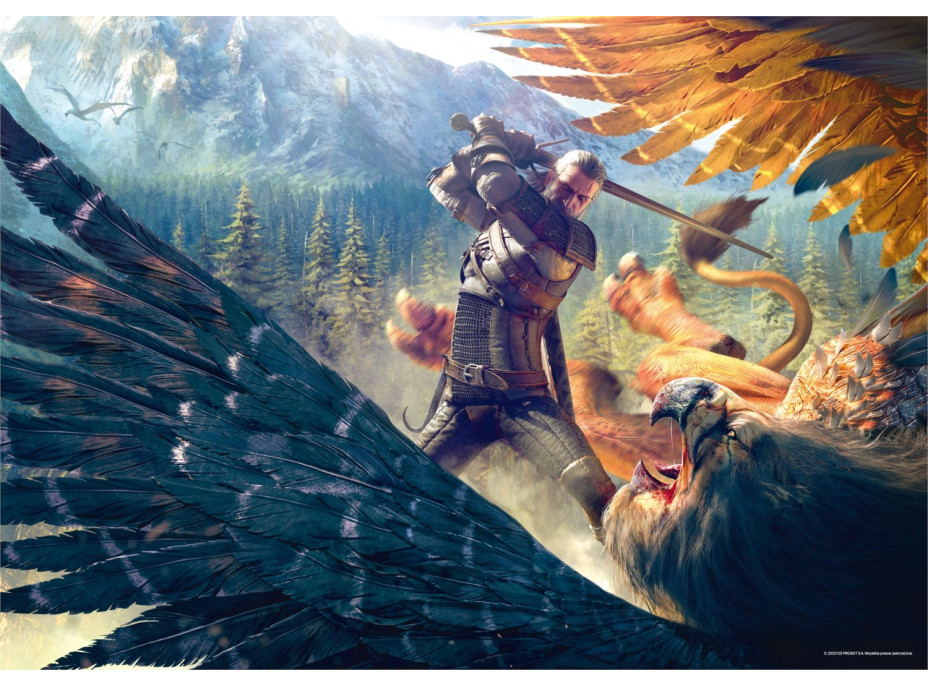 GOOD LOOT Puzzle Witcher - Griffin Fight 1000 dílků