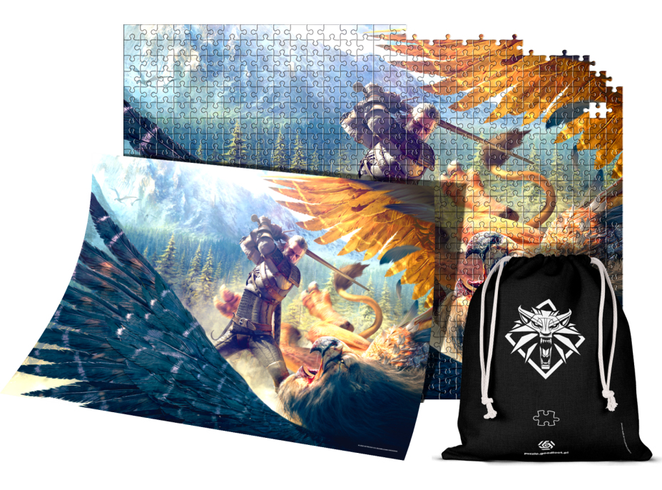 GOOD LOOT Puzzle Witcher - Griffin Fight 1000 dílků