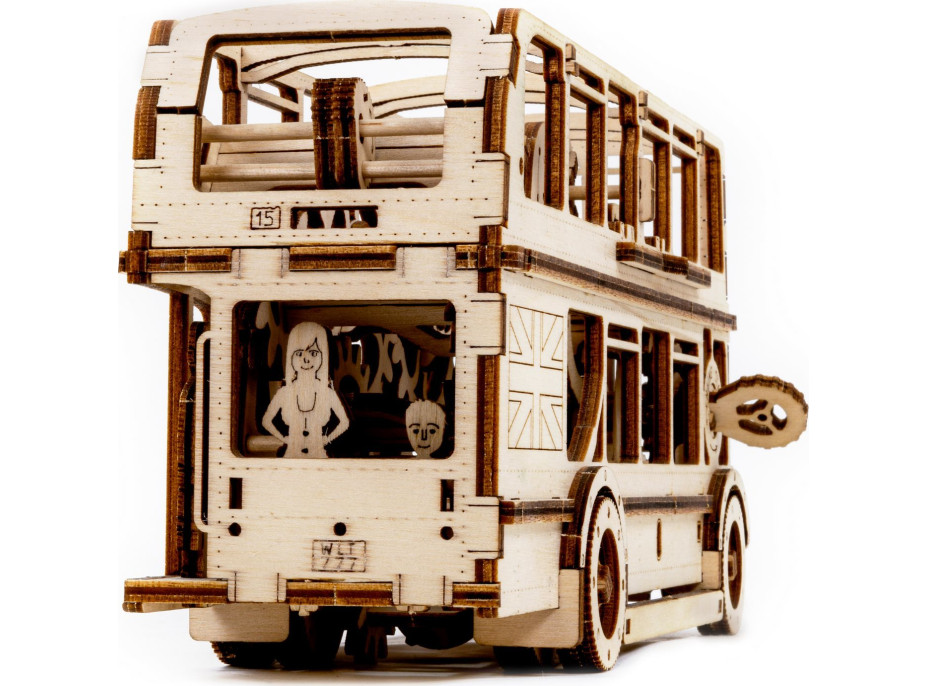 WOODEN CITY 3D puzzle Londýnský autobus 216 dílů