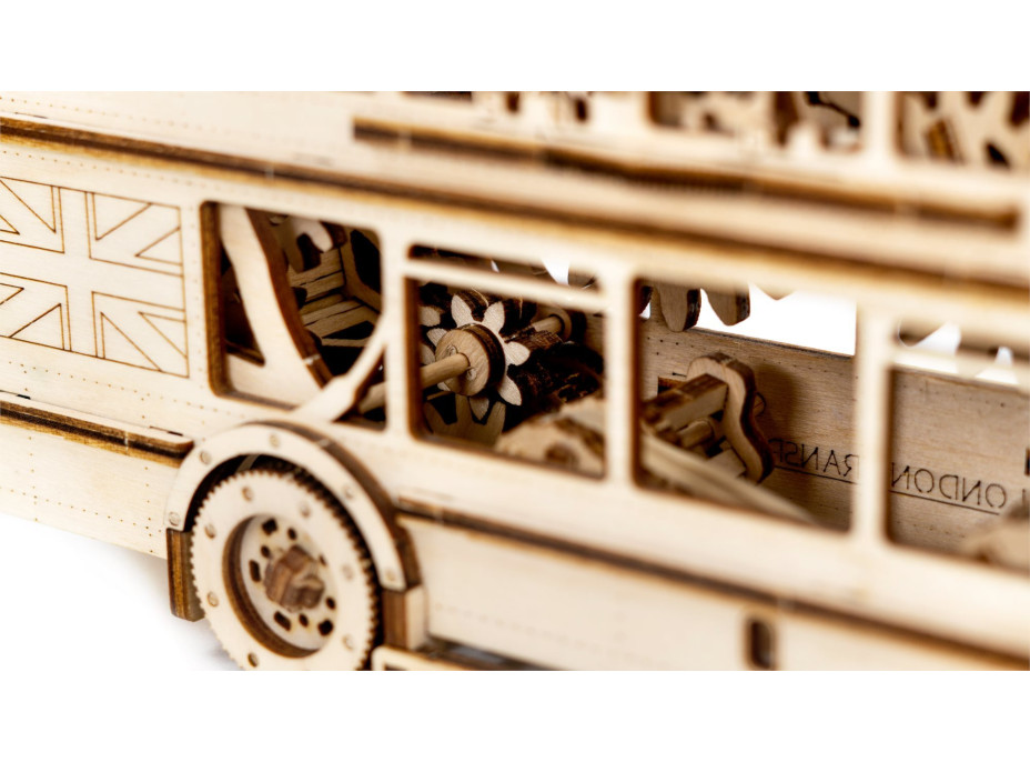 WOODEN CITY 3D puzzle Londýnský autobus 216 dílů