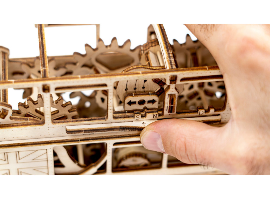 WOODEN CITY 3D puzzle Londýnský autobus 216 dílů