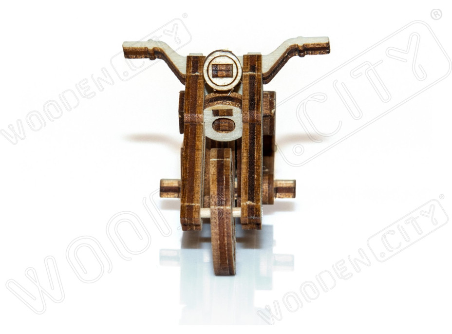 WOODEN CITY 3D puzzle mini Widgets: Chopper 22 dílků