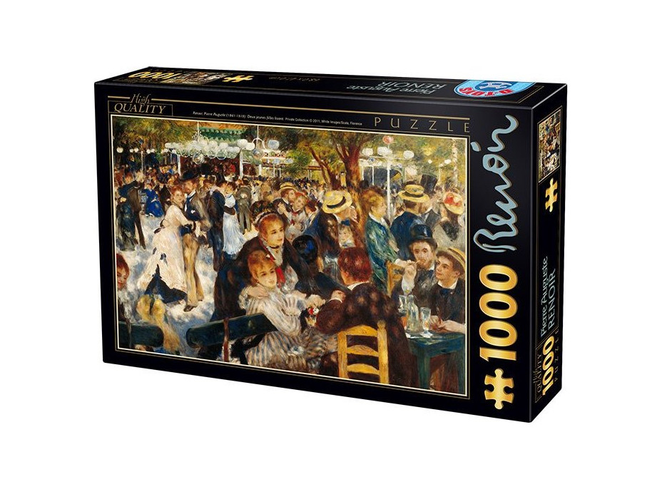 D-TOYS Puzzle Bál v Moulin de la Galette 1000 dílků