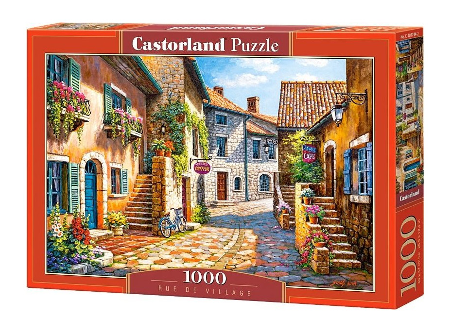 CASTORLAND Puzzle Cesta ve vesnici 1000 dílků