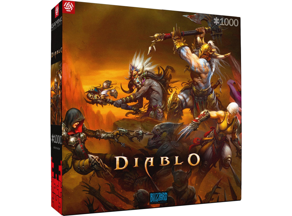 GOOD LOOT Puzzle Diablo Heroes Battle 1000 dílků