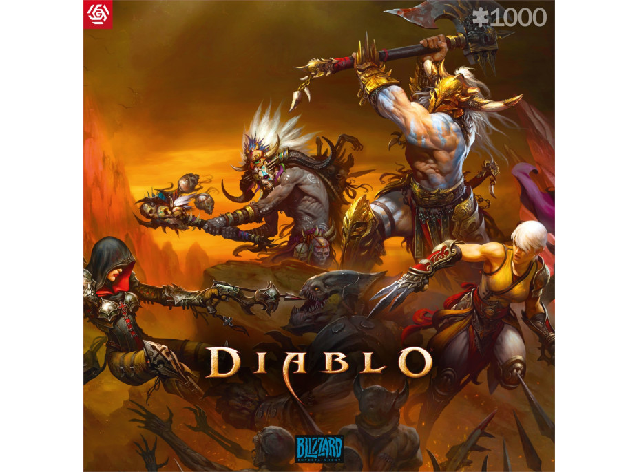 GOOD LOOT Puzzle Diablo Heroes Battle 1000 dílků